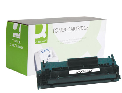 TONER Q-CONNECT COMPATIBLE HP-1010 Q2612XL/Q2612A -4.000 PAG- NEGRO