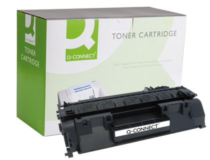 TONER Q-CONNECT COMPATIBLE HP CE505A LASERJET NEGRO P2035/2055/2055D/2055DN/P2055X-3.000PAG- .