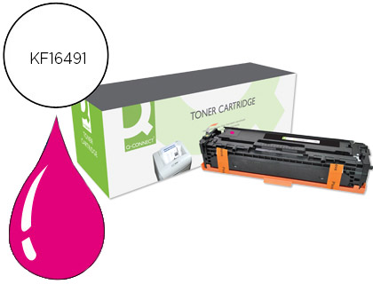 TONER Q-CONNECT COMPATIBLE HP CF213A COLOR LASERJET M251N / 251NW / 276N / 276NW MAGENTA 1.800 PAG