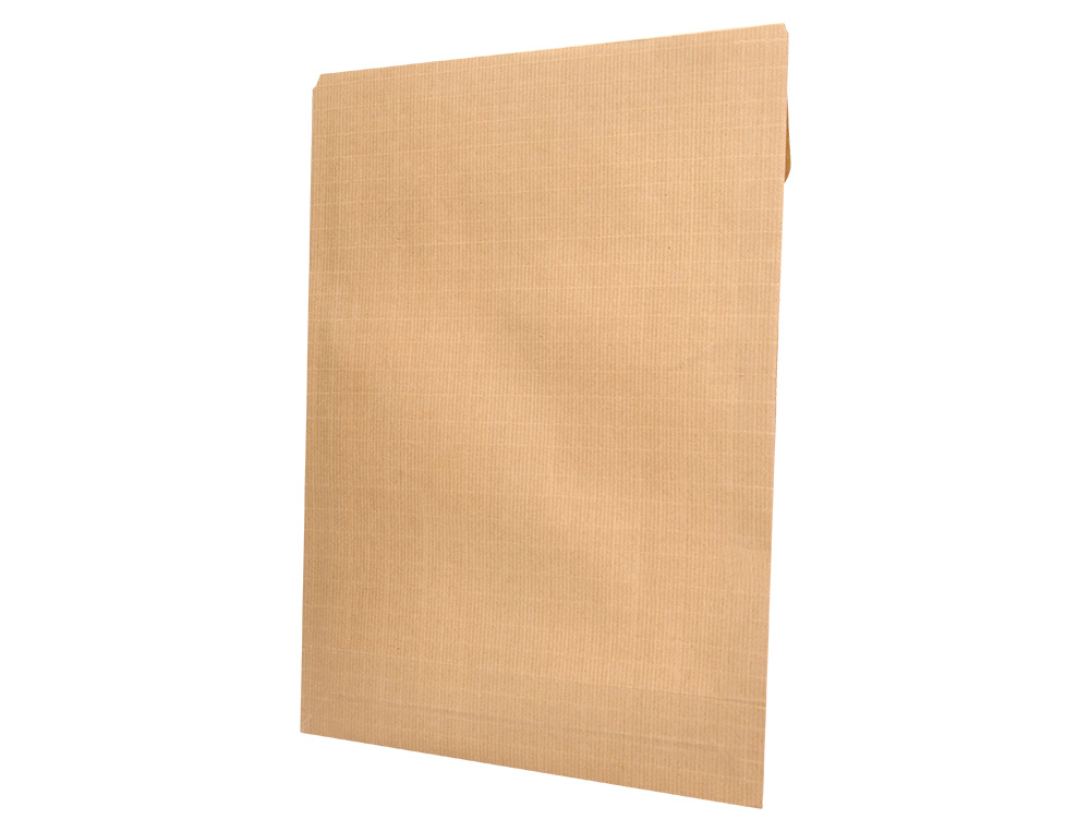 SOBRE LIDERPAPEL BOLSA ARMADO KRAFT ENVIO SEGURIDAD 260X360 MM SOLAPA TIRA DE SILICONA 120 GR CAJA DE 100 UNIDADES