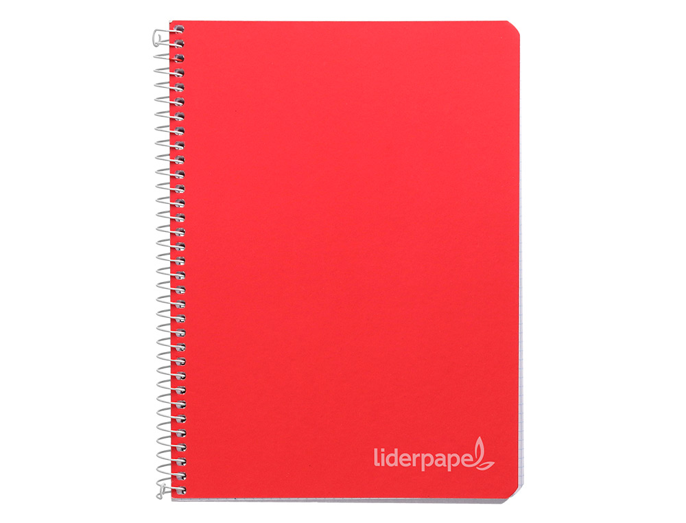 CUADERNO ESPIRAL LIDERPAPEL CUARTO WITTY TAPA DURA 80H 75GR RAYADO MONTESSORI 5 MM COLORES SURTIDOS