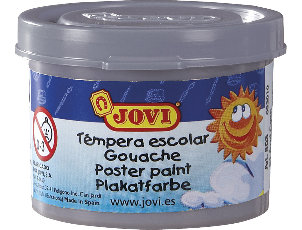 TEMPERA JOVI 35 ML PLATA
