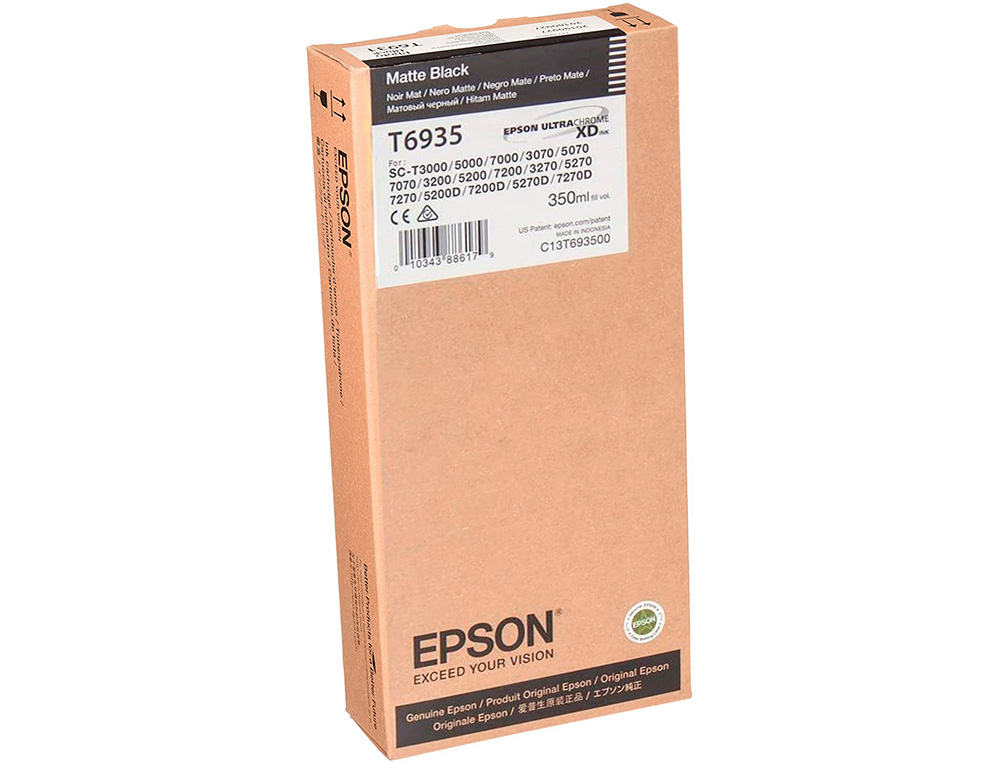 INK-JET EPSON GF SERIE SC-T NEGRO MATE 350 ML