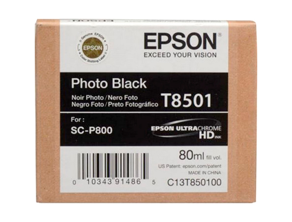 INK-JET EPSON SURECOLOR SC-P800 NEGRO FOTO