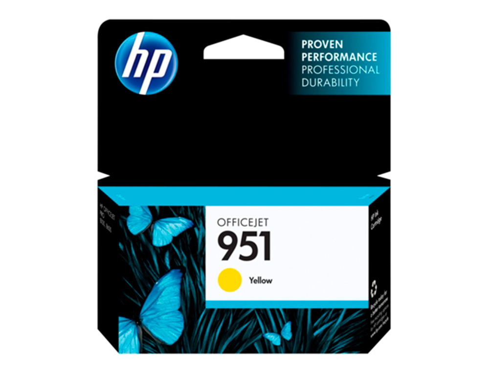 INK-JET HP INYECCION 951/A7F64A/1000 PAGINAS AMARILLO