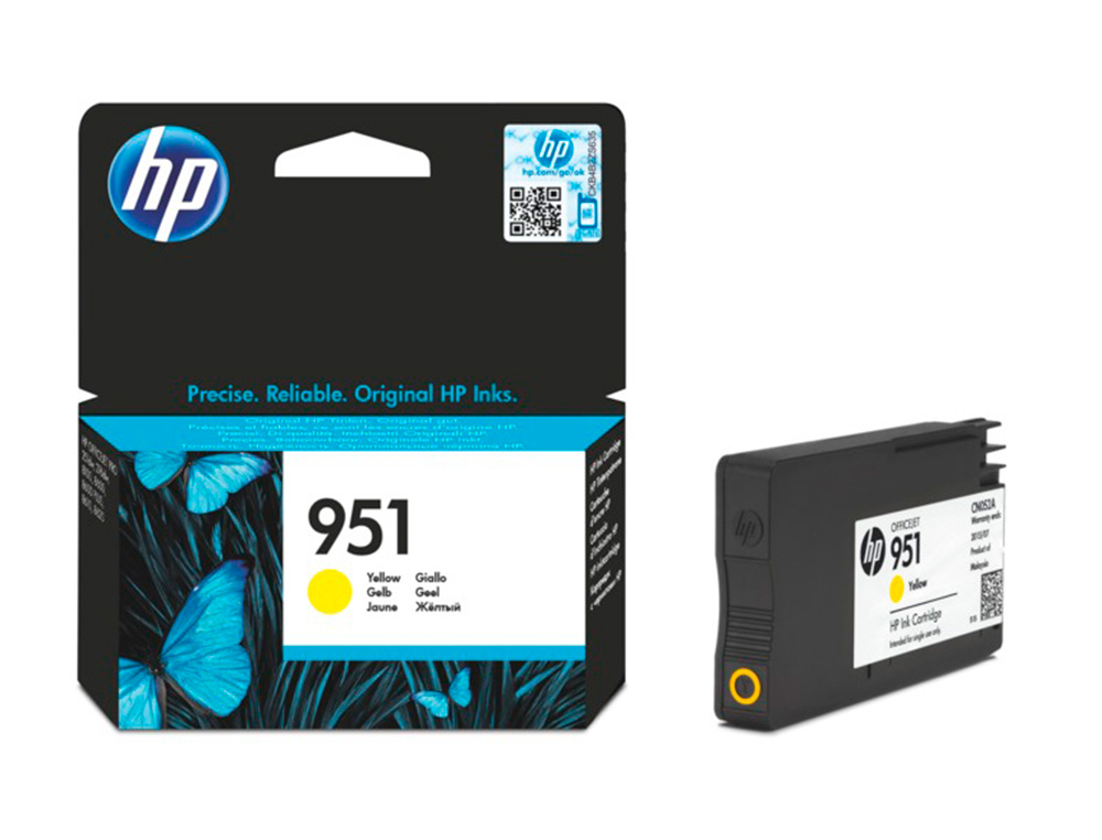 INK-JET HP INYECCION 951/A7F64A/1000 PAGINAS AMARILLO