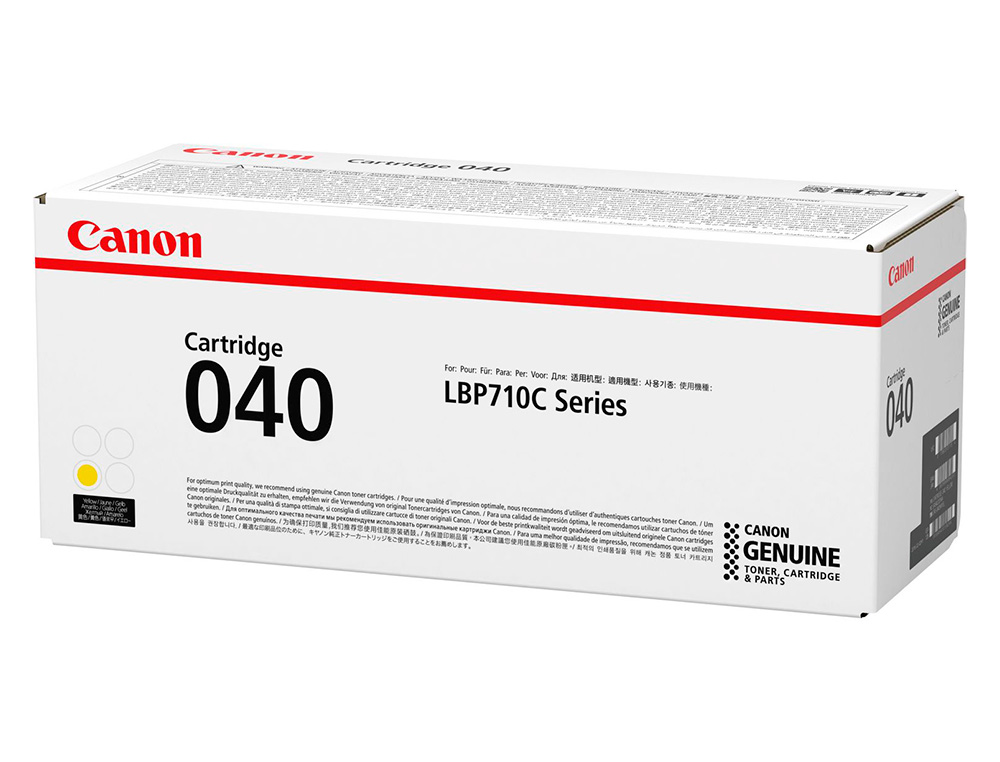 TONER CANON 040Y LBP710 LBP712 AMARILLO