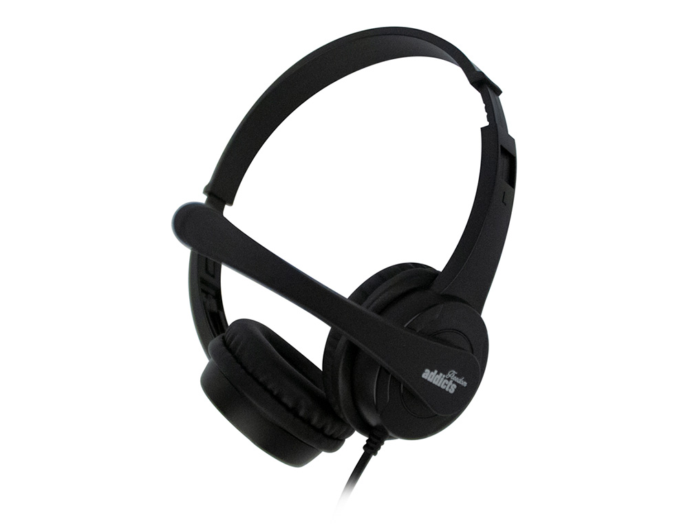 AURICULAR NGS VOX 505 MICROFONO Y CONTROL DE VOLUMEN DIADEMA AJUSTABLE