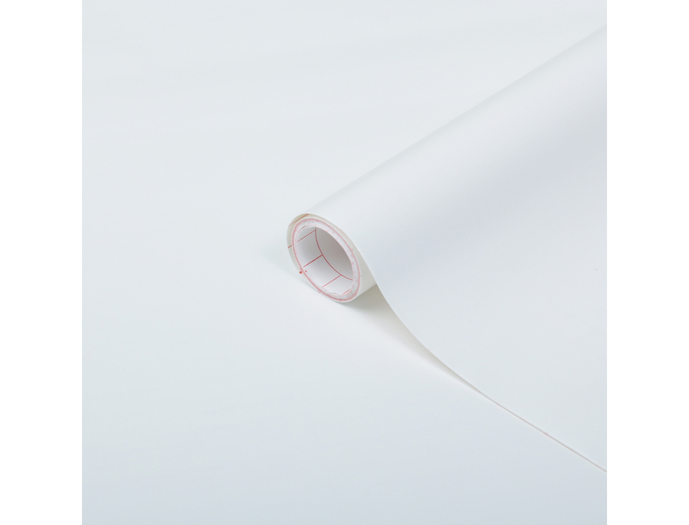 ROLLO ADHESIVO D-C-FIX BLANCO MATE ANCHO 45 CM LARGO 15 MT