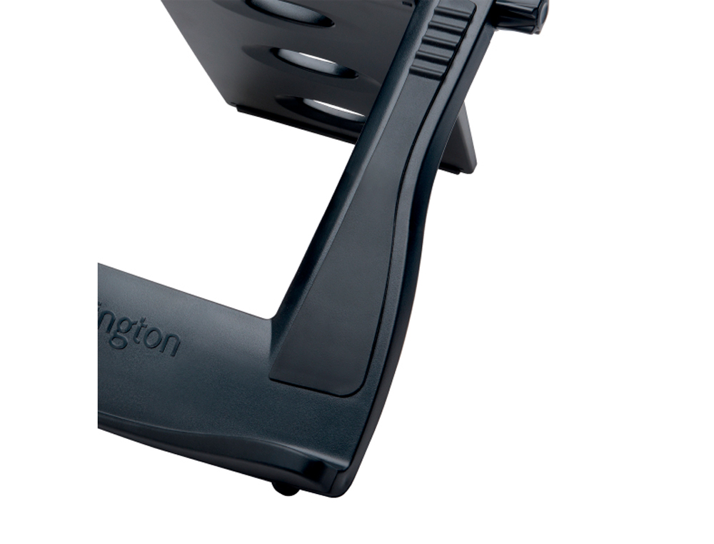 SOPORTE KENSINGTON PARA PORTATIL CON VENTILACION SMARTFIT EASY RISER ECOLOGICO COLOR NEGRO 295X275 MM