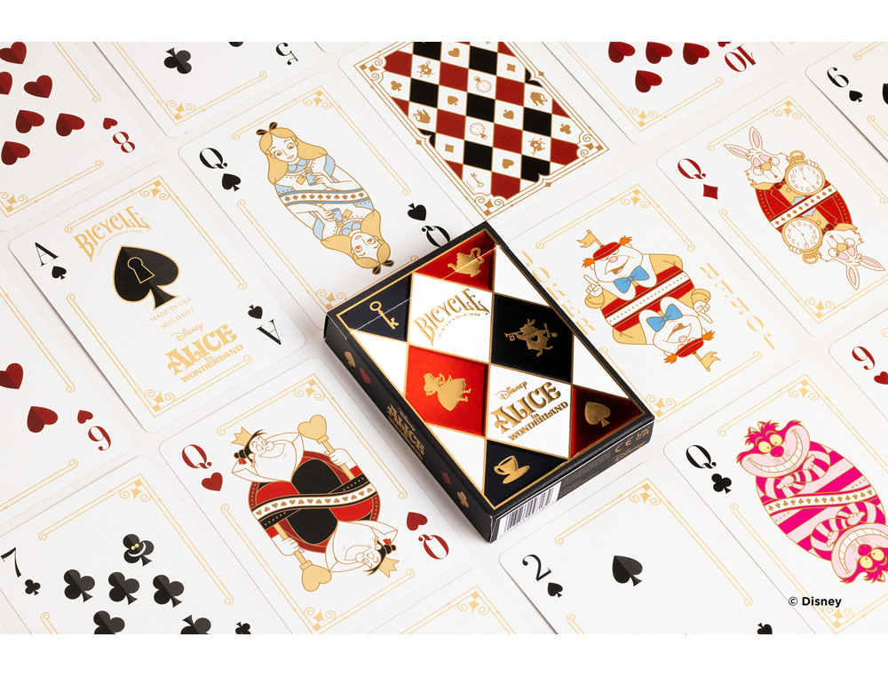 BARAJA DE CARTAS BICYCLE ALICE IN WONDERLAND
