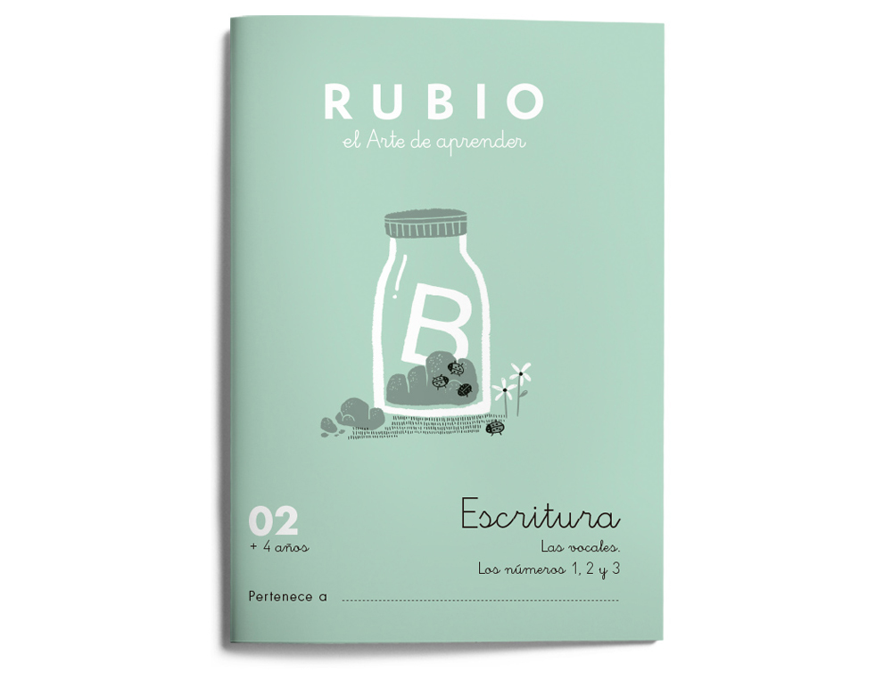 CUADERNO RUBIO CALIGRAFIA N 02