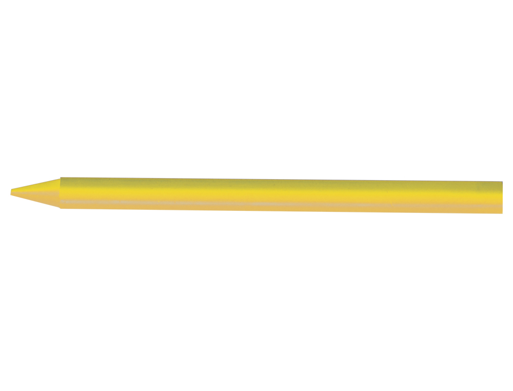 LAPICES PLASTIDECOR UNICOLOR AMARILLO-04 CAJA CON 25 LAPICES
