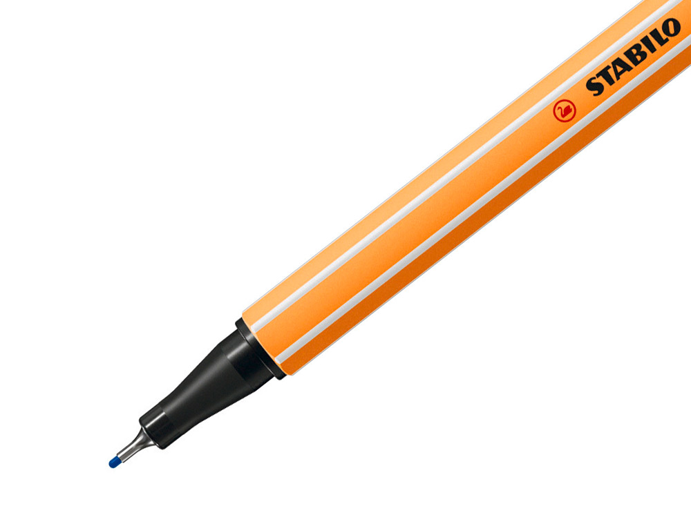 ROTULADOR STABILO PUNTA DE FIB RA POINT 88 AZUL OSCURO PUNTA FINA 0,4MM