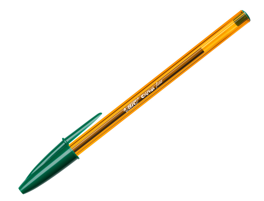 BOLIGRAFO BIC CRISTAL PUNTA FINA VERDE