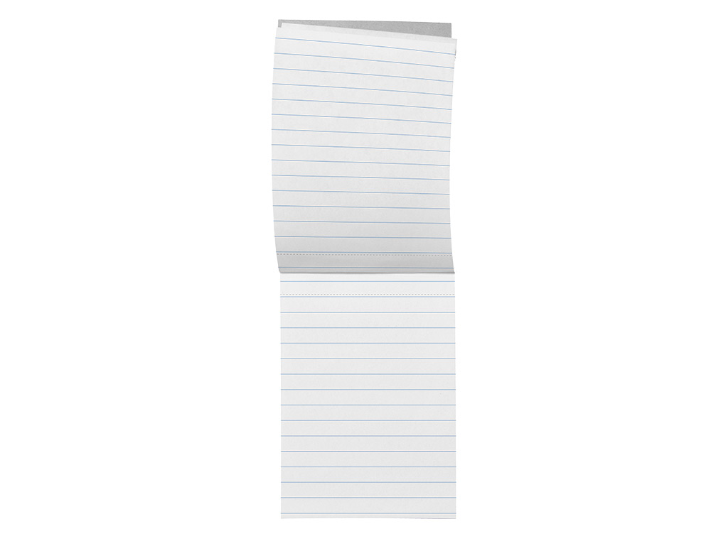 BLOC NOTAS LIDERPAPEL HORIZONTAL A7 80 HOJAS 60G/M2 PERFORADO