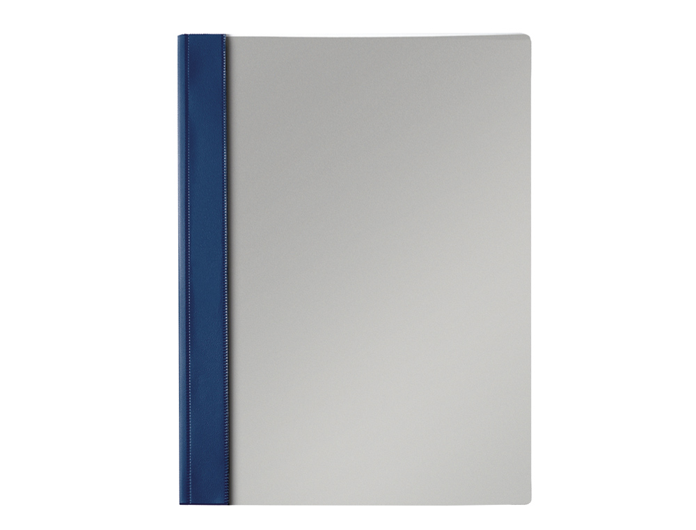 CARPETA DOSSIER FASTENER PVC ESSELTE FOLIO AZUL MARINO