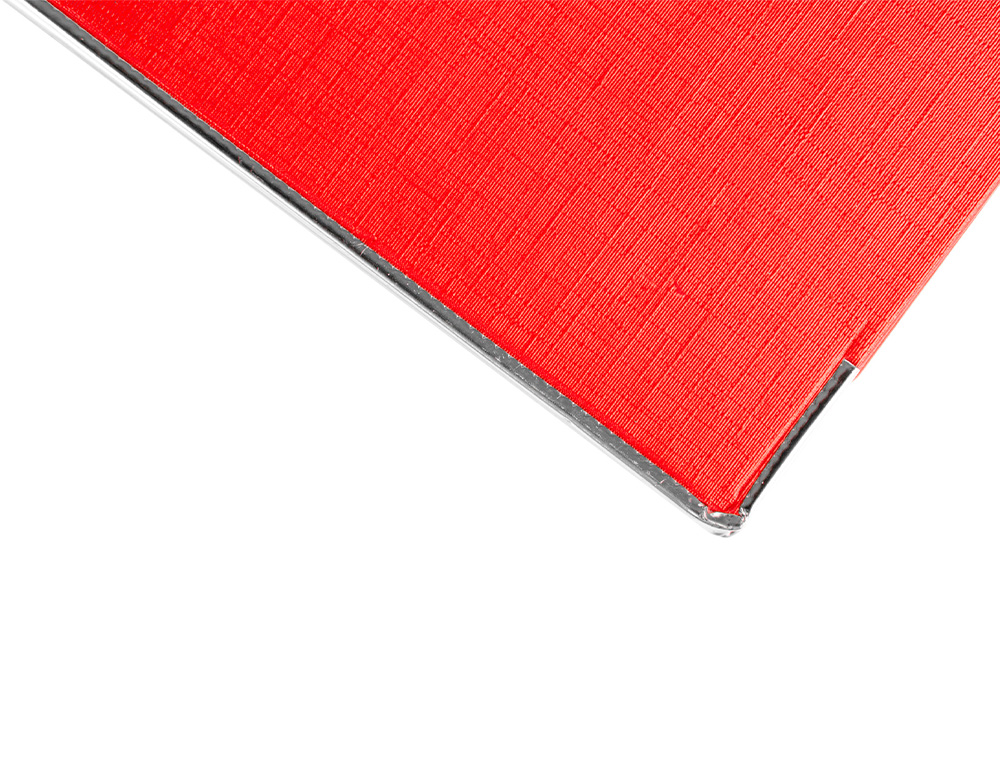 MODULO LIDERPAPEL 2 ARCHIVADORES FOLIO 2 ANILLAS MECANISMO DE PALANCA 75MM ROJO