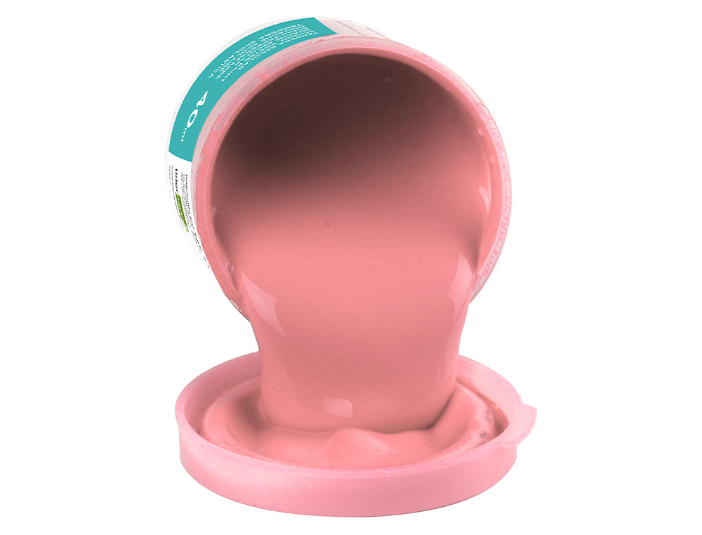 TEMPERA LIDERPAPEL ESCOLAR 40 ML ROSA