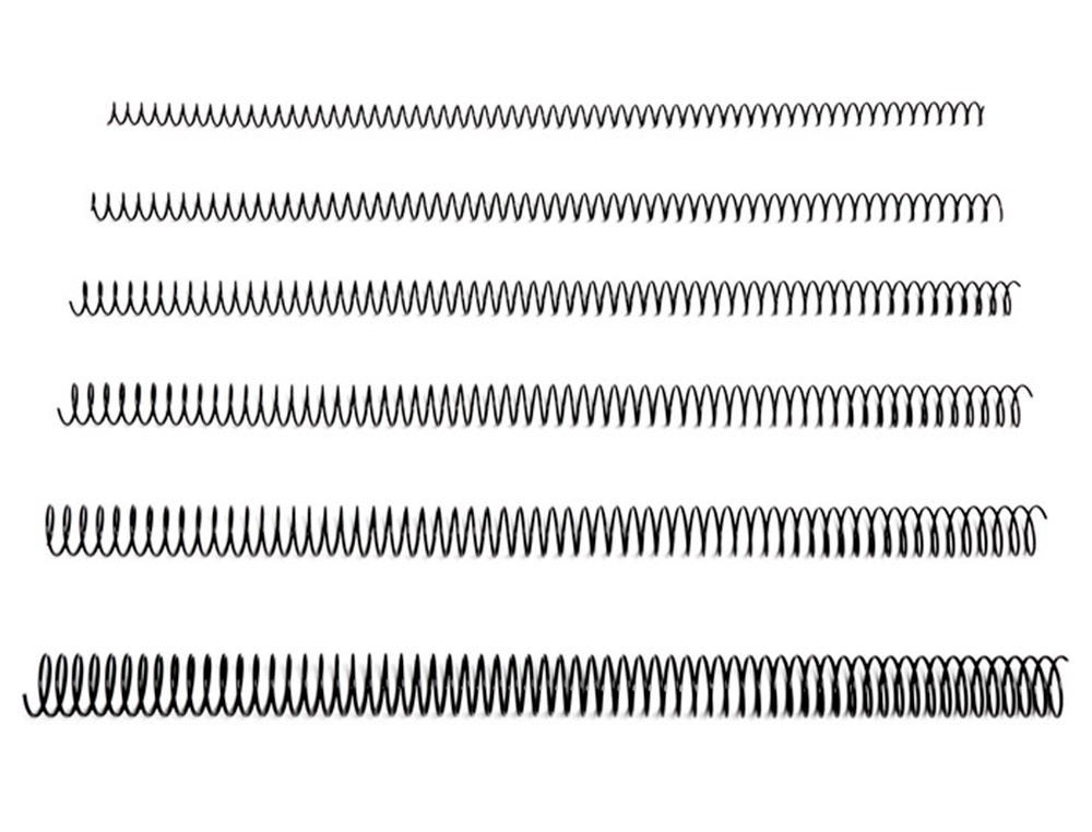 ESPIRAL METALICO Q-CONNECT 64 5:1 6MM 1MM CAJA DE 200 UNIDADES