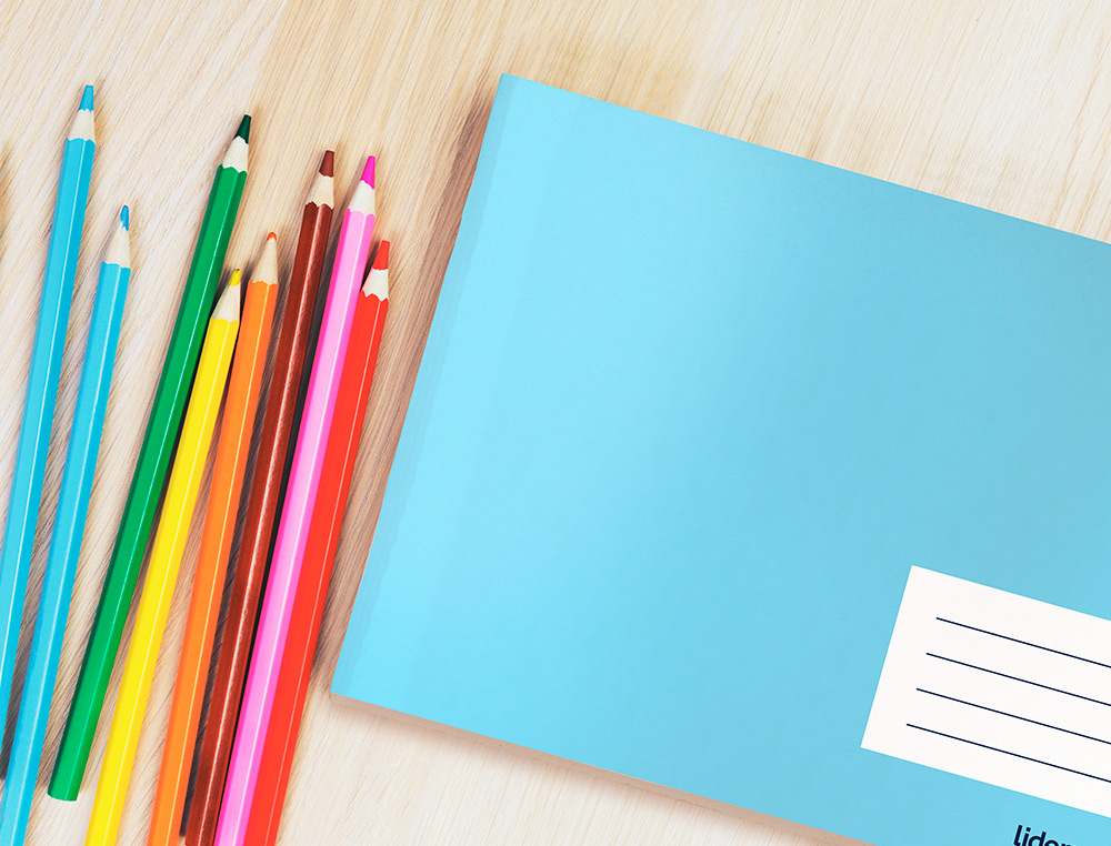 LIBRETA LIDERPAPEL SMART A5 APAISADO 32 HOJAS 60G/M2 CUADRO 6 MM CON MARGEN