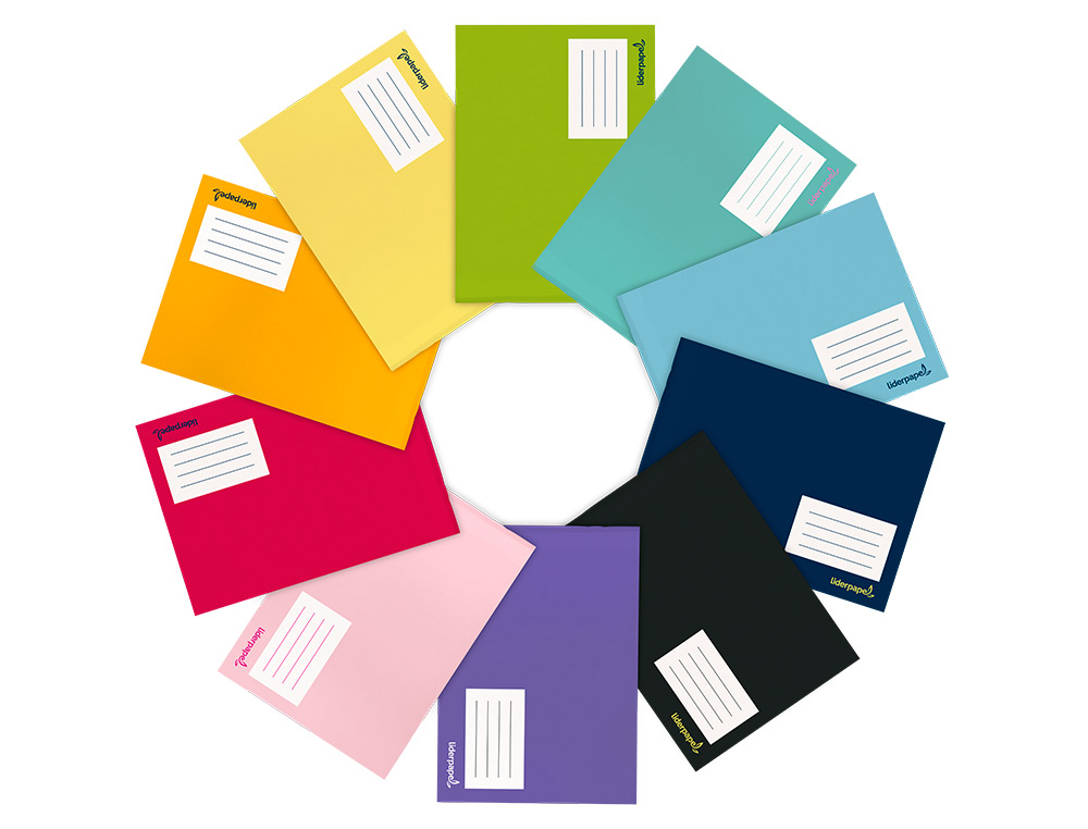 LIBRETA LIDERPAPEL SMART A5 APAISADO 32 HOJAS 60G/M2 CUADRO 6 MM CON MARGEN