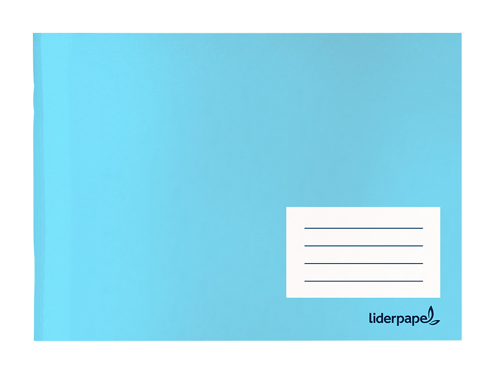 LIBRETA LIDERPAPEL SMART A5 APAISADO 32 HOJAS 60G/M2 CUADRO 6 MM CON MARGEN
