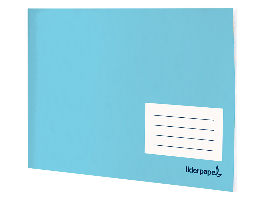LIBRETA LIDERPAPEL SMART A5 APAISADO 32 HOJAS 60G/M2 CUADRO 6 MM CON MARGEN