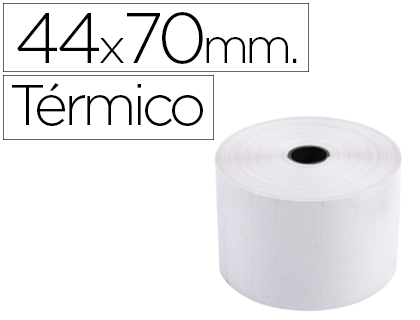 ROLLO SUMADORA EXACOMPTA TERMICO 44 MM X 70 MM 55 G/M2 SIN BISFENOL A