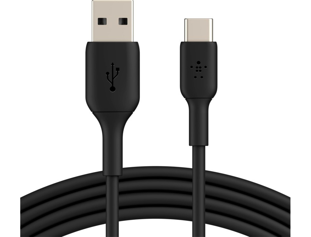 CABLE BELKIN CAB001BT1MBK USB-C A USB-A BOOS CHARGE LONGITUD 1 M COLOR NEGRO