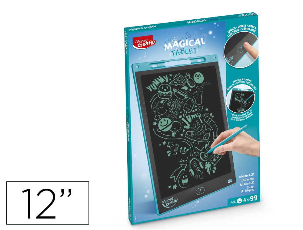 TABLETA MAGICA MAPED CREATIV MAXI 12