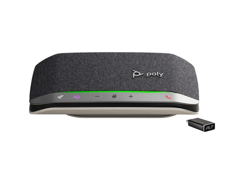 ALTAVOZ POLY SYNC 20 MS PLUS CON MICROFONO SONIDO FULL DUPLEX CONEXION USB-C