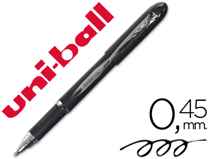 ROTULADOR UNI-BALL ROLLER SX-210 TINTA HIBRIDA NEGRO