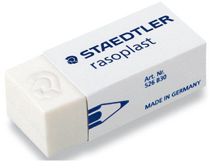 GOMA DE BORRAR STAEDTLER 526 B30 PLASTICO UNIDAD