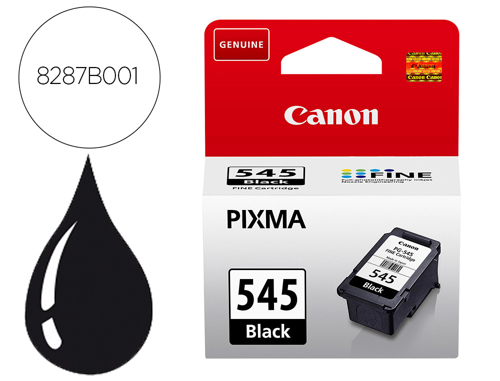 INK-JET CANON PG-545 NEGRO MG 2450/2550