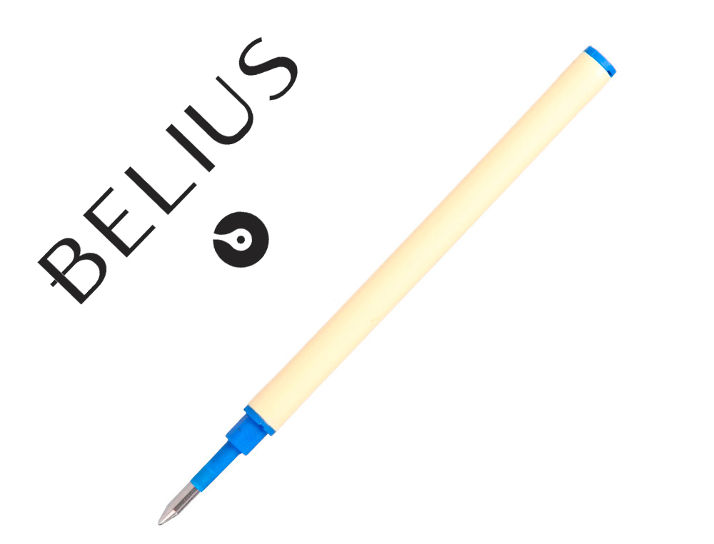 RECAMBIO ROLLER BELIUS SERIE NUREMBERG TINTA AZUL